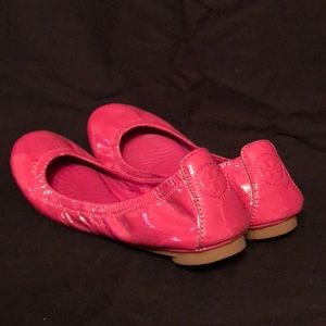 Hot pink Tory Burch Flats